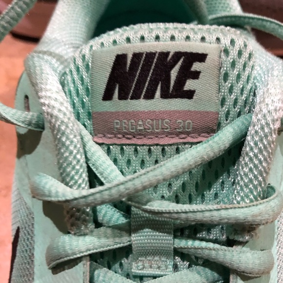 Nike Pegasus+ 30, mint/grey, size 9.5 - Picture 5 of 8